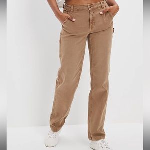 SOLD American Eagle Stretch High-Waisted Straight Leg Carpenter Cargo Pant